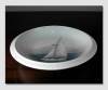 Bowl with Sailing Ship, produced by Royal Copenhagen