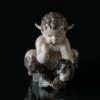 Faun with snake, Royal Copenhagen figurine