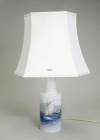 Lamp with marine motif, produced by Royal Copenhagen