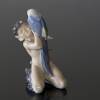 Faun med papeg�je, Royal Copenhagen figur