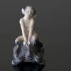 Faun p� skildpadde, Royal Copenhagen figur
