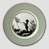 Royal Copenhagen silhuet Platte med Tommelise, 