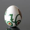 Annual Egg, 1976, produced by Royal Copenhagen