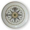 1975 Royal Copenhagen Compass plate, compass app. 1825
