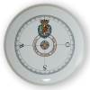 1978 Royal Copenhagen Compass plate, compass 1760