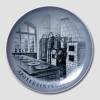 Pharmacy plate, Pharmacy Interior 1895, produced by Royal Copenhagen