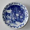 1989 Christmas plaquette, produced by Royal Copenhagen