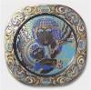 1976 Wiinblad Christmas plate, Crystal