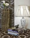 "Dynasti 2" Crystal-lamp with lamp shade