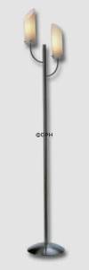 DPH 4, Gulvlampe med 2 arme, st�l