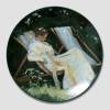 Plate with motif of the Skaw Painters, produced by Christineholm