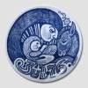 1976 Famous danish artists, Christmas plate