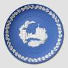 1969 Christmas plate