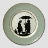 Royal Copenhagen Platte med Svinedrengen, silhouet