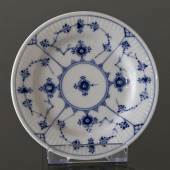 Blue Fluted, Plain, Flat plate