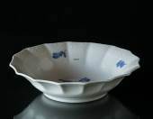 Blue Flower, braided, dish