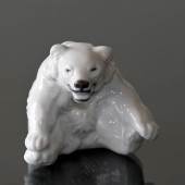 White Bear Cub figurine, Royal Copenhagen no. 22746