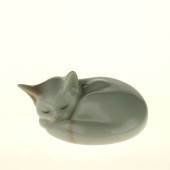 Kat, Blanche, Royal Copenhagen figur