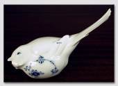 Optimist, Royal Copenhagen Titmouse with blue fluted decoration