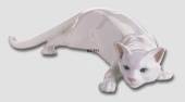 Snigende kat, Royal Copenhagen figur nr. 473