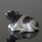 Calf lying down, Royal Copenhagen figurine no. 1072