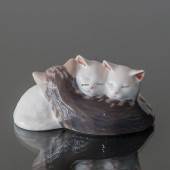 Tre sovende kattekillinger, Royal Copenhagen figur