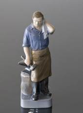 Blacksmith, Royal Copenhagen figurine no. 4502