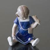 Else eats icecream, Royal Copenhagen figurine