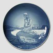 Royal Copenhagen Platte med Den Lille Havfrue