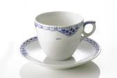 Princess, Blue, Coffee Cup and saucer, capacity 17 cl, produced by Royal Copenhagen