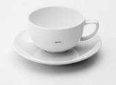 Hvid Pot, Cup only, Tea, capacity 20 cl, produced by Royal Copenhagen