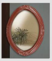 Spejl, bronze finish