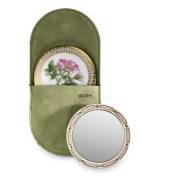 Flora Danica, pocket mirror, produced by Royal Copenhagen