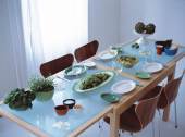 Ursula bowl, medium, light green, capacity 80 cl, produced by Royal Copenhagen