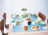 Ursula tallerken, mellem, lys grøn, produceret af Royal Copenhagen