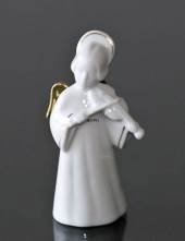 Hevenly Music, Angel w/Violin w/gold, Produceret af Bing & Grondahl