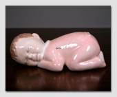 Baby girl, sleeping, Royal Copenhagen figurine