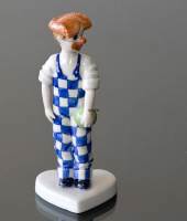 Fastelavn, Klovn, udklædt barn, Royal Copenhagen figur