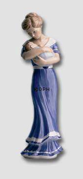 Scandinavian Ladies, woman with Child, Royal Copenhagen figurine