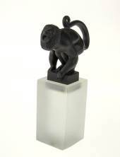 Black Howler Monkey, Royal Copenhagen monkey figurine