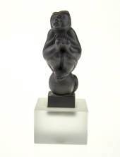 Black Chapuchin Monkey, Royal Copenhagen monkey figurine