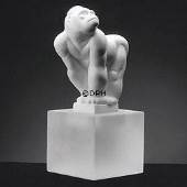 Hvid gorilla, Royal Copenhagen abefigur