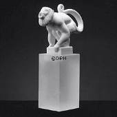 Hvid br�leabe, Royal Copenhagen abefigur