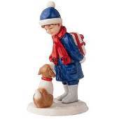 Annual Figurine, Boy with Dog,