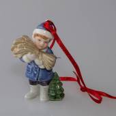 Figur ornament, Dreng med et bundt hø