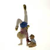 The Little Artist , Royal Copenhagen figurine from the Mini Circus collection series
