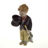 The Little Magician, Royal Copenhagen figurine from the Mini Circus collection series