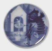 H. C. Andersen Plaquette nr. 4, Den tapre Tinsoldat, produceret af Royal Copenhagen