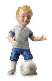 Mini Sommer og Vinterbørn, golfspiller, Royal Copenhagen figur