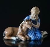 Girl with foal, Royal Copenhagen figurine